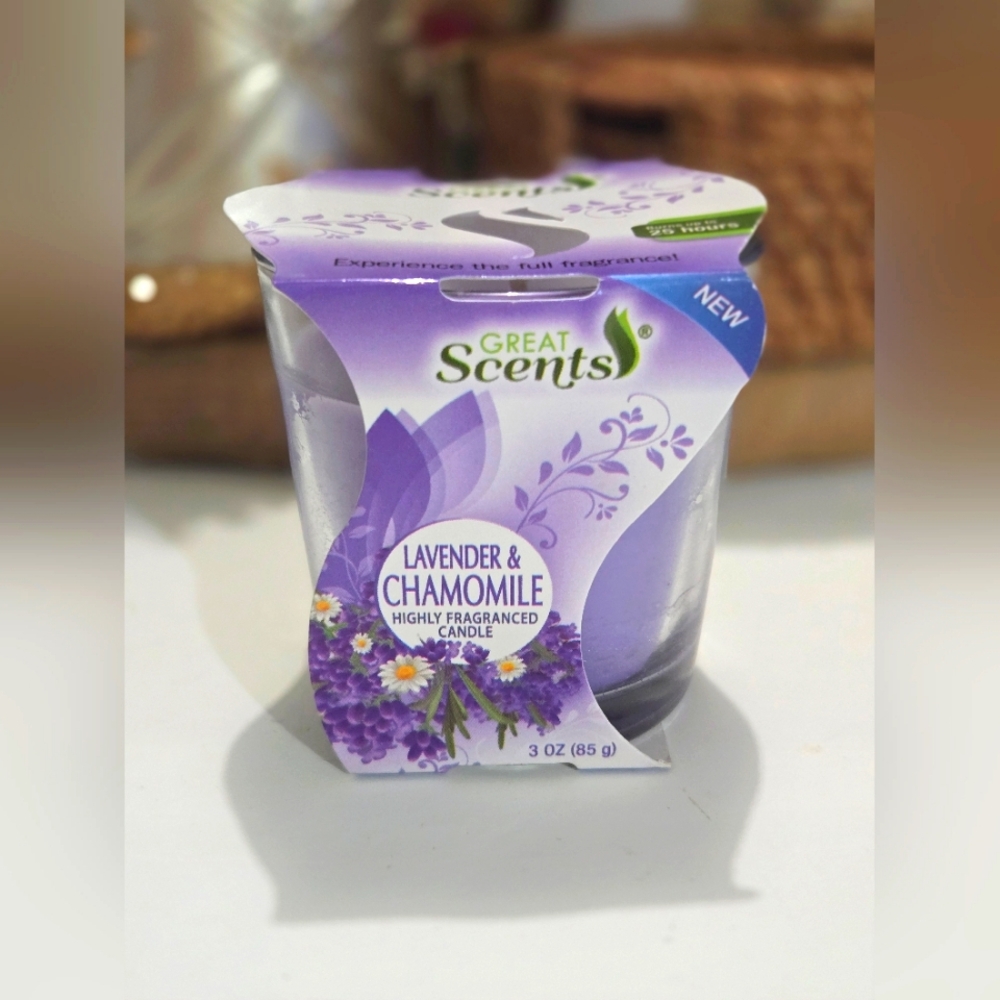 Lavander Chamomile fragrance candle